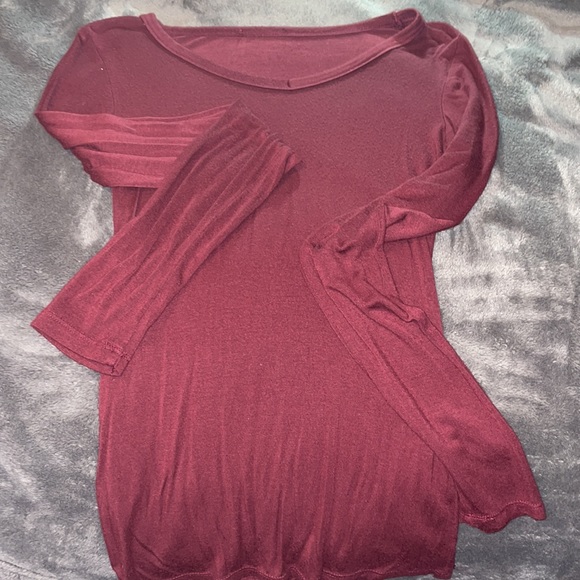 Maroon Long Sleeve - Picture 3 of 3